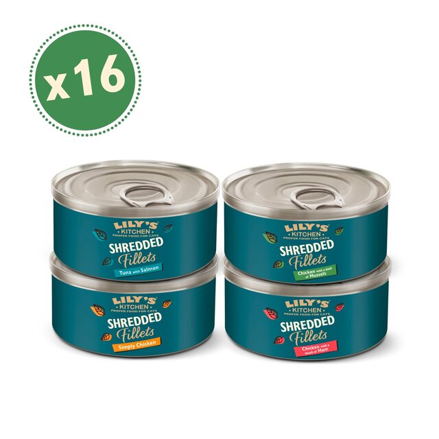 Lily's Kitchen Shredded Fillets Tins Multipack thumbnail 4