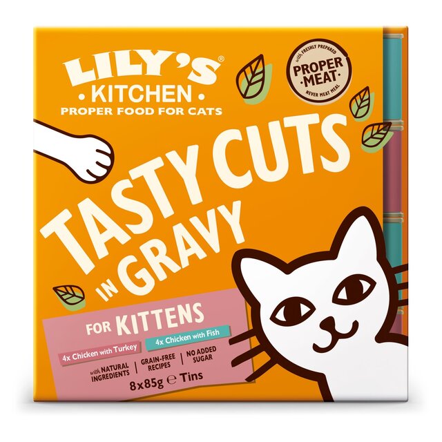Lily's Kitchen Tasty Cuts Kitten Mixed Multipack thumbnail 2