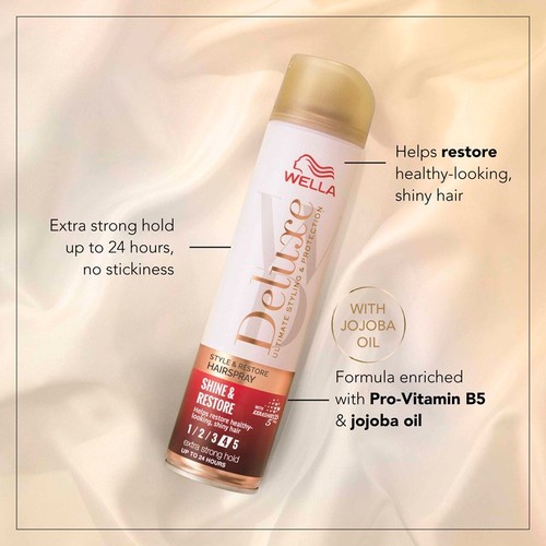 Wella Deluxe Shine & Repair Hairspray  thumbnail 4
