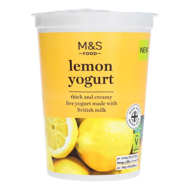 M&S Lemon Yogurt