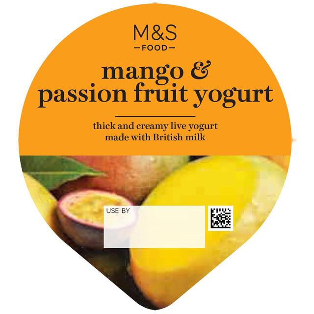 M&S Mango & Passion Fruit Yogurt thumbnail 2