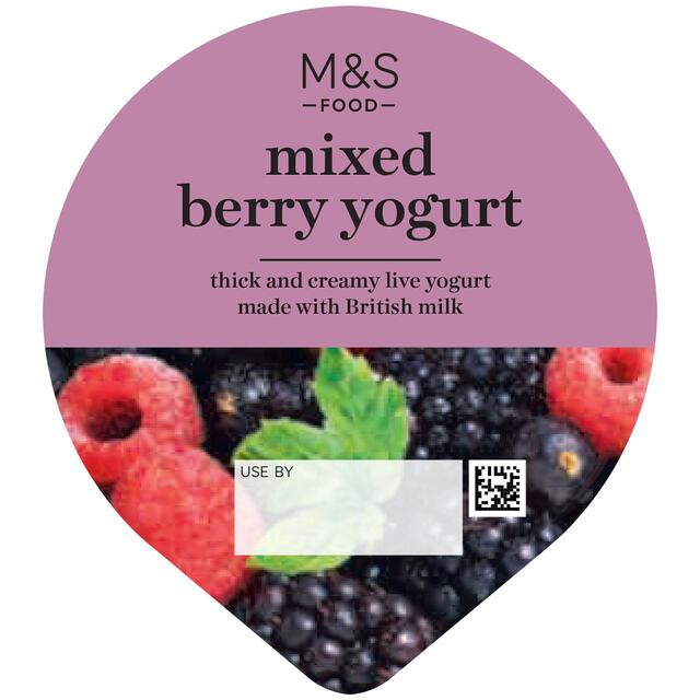 M&S Mixed Berry Yogurt thumbnail 2