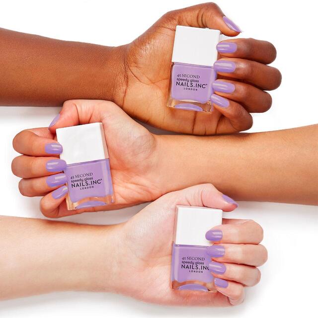 Nails.INC 45 Second Speedy Gloss House Hunting in Holland Park Nail Polish thumbnail 5