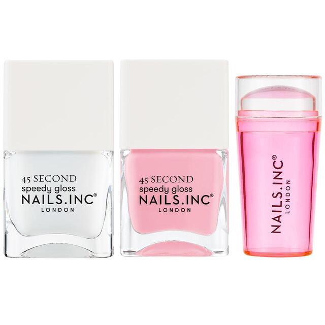 Nails.INC French Mani Hack Duo Nail Polish thumbnail 2