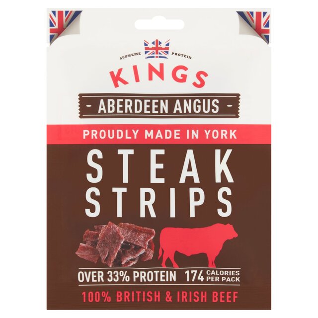 Kings Elite Snacks Aberdeen Angus Steak Strips