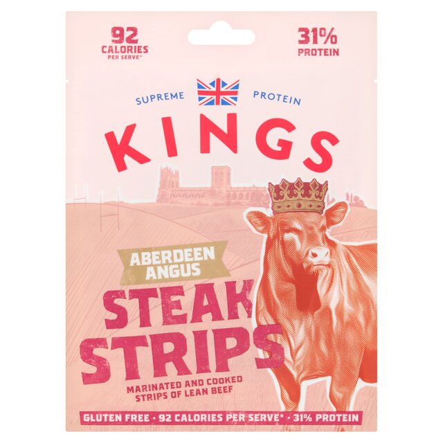 Kings Elite Snacks Aberdeen Angus Steak Strips thumbnail 2