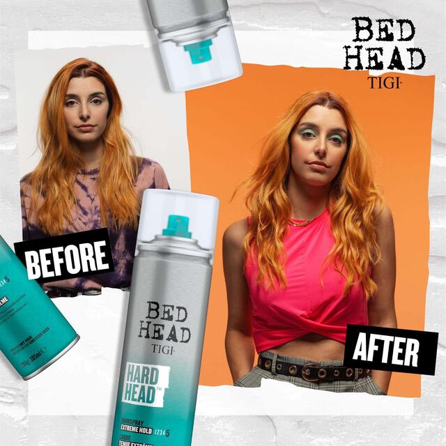 Bed Head by TIGI Hard Head Hairspray for Extra Strong Hold thumbnail 5