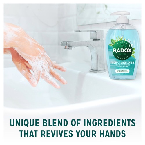 Radox Anti Bac Replenishing Liquid Hand Wash  thumbnail 3