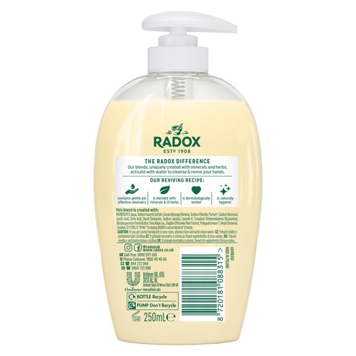 Radox Anti Bac Nourishing Liquid Hand Wash  thumbnail 2