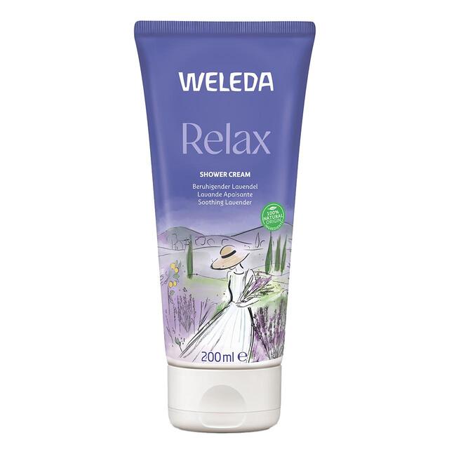 Weleda Lavender Relax Shower Cream Wash Certified Natural