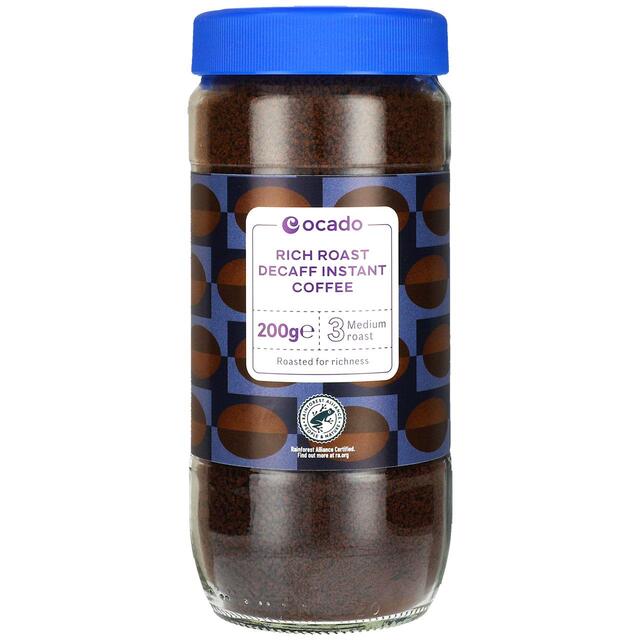 Ocado Rich Roast Decaff Instant Coffee thumbnail 3
