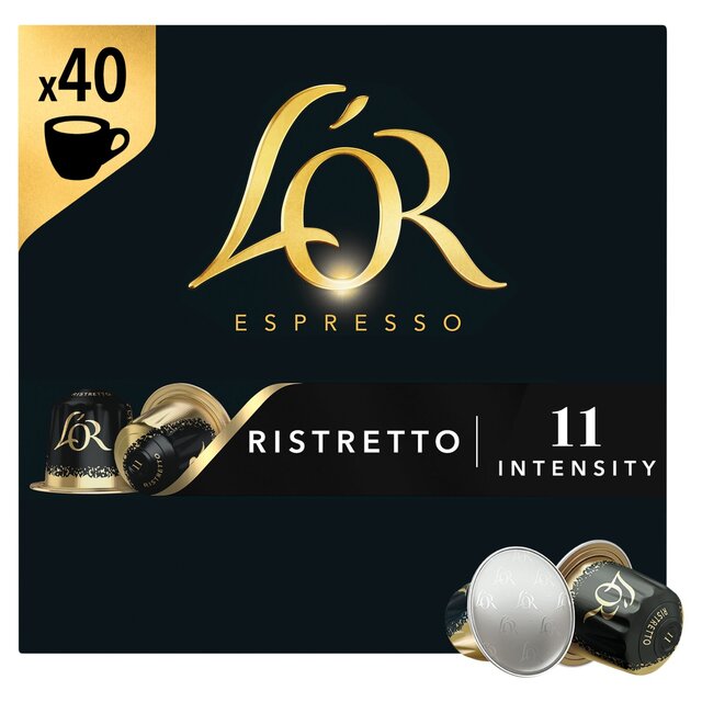 L'OR Ristretto Coffee Pods x40 Intensity 11