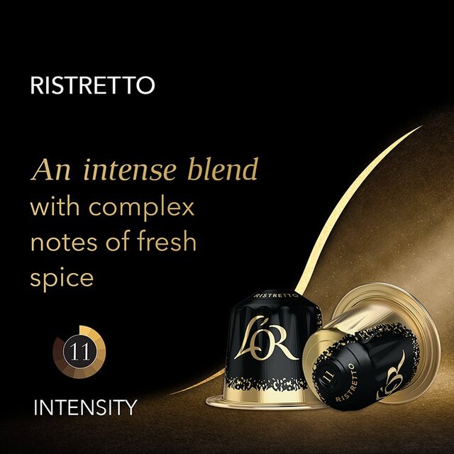 L'OR Ristretto Coffee Pods x40 Intensity 11 thumbnail 5