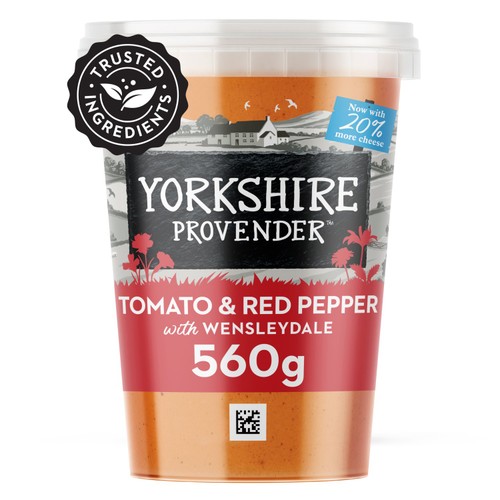 Yorkshire Provender Tomato & Red Pepper Soup with Wensleydale Cheese
