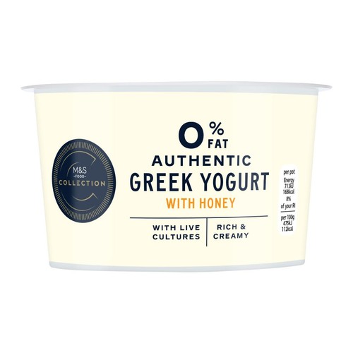 M&S Authentic Greek 0% Yogurt with Honey thumbnail 2
