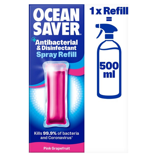 OceanSaver Disinfectant Surface Cleaner Refill, Grapefruit thumbnail 2