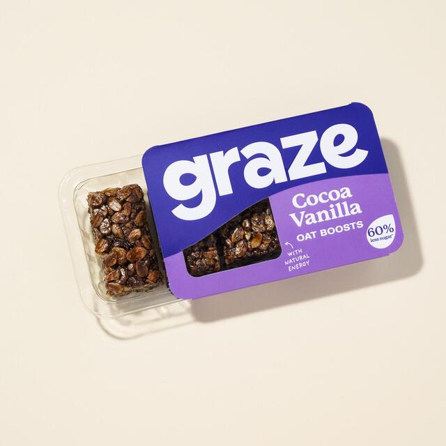 Graze Protein Cocoa Vanilla Vegan Snacks With Oats thumbnail 2