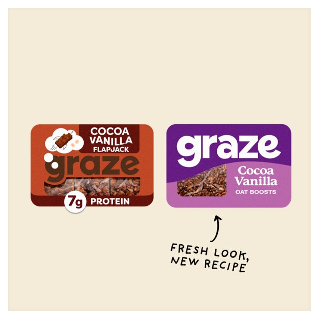 Graze Protein Cocoa Vanilla Vegan Snacks With Oats thumbnail 5