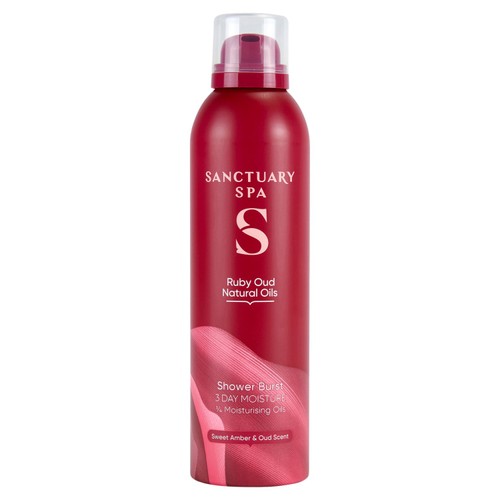Sanctuary Spa Ruby Oud Natural Oils Shower Burst