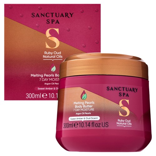 Sanctuary Spa Ruby Oud Natural Oils Melting Pearls Body Butter thumbnail 2