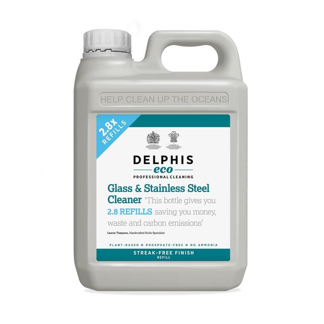 Delphis Eco Glass and Stainless Steel Cleaner