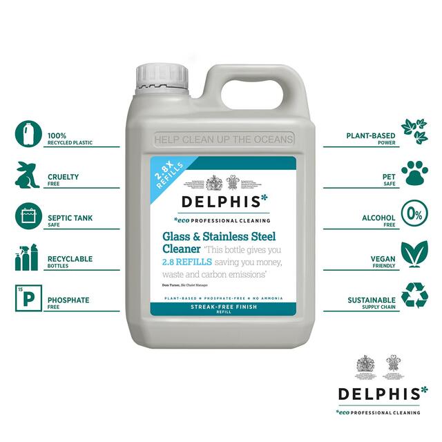Delphis Eco Glass and Stainless Steel Cleaner thumbnail 3