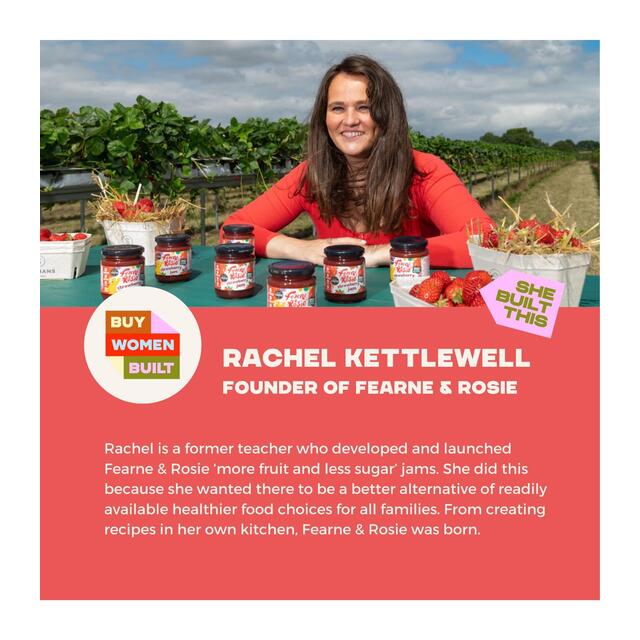 Fearne & Rosie Blackcurrant Jam 70% Fruit thumbnail 4