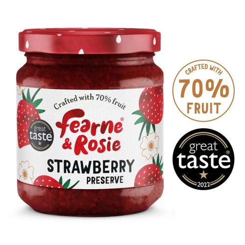 Fearne & Rosie Strawberry Jam 70% Fruit thumbnail 2