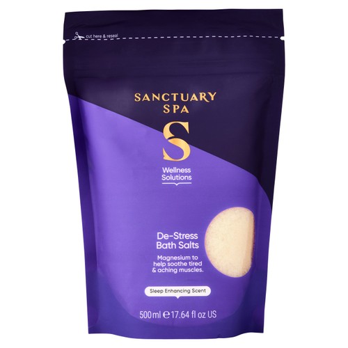 Sanctuary Spa Wellness Solutions De-Stress Bath Salts