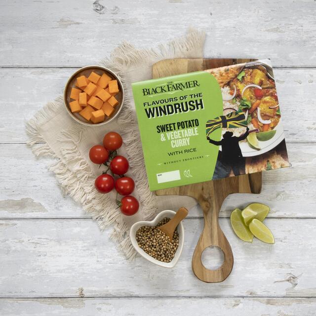 The Black Farmer Sweet Potato Veg Curry With Rice thumbnail 2