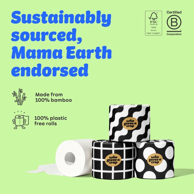 Who Gives A Crap Extra Soft Double Length Toilet Roll thumbnail 3