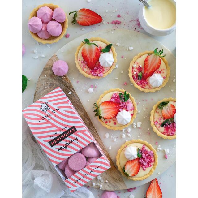 London Apron Raspberry Plant Based Meringues thumbnail 2