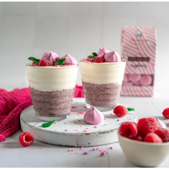 London Apron Raspberry Plant Based Meringues thumbnail 7