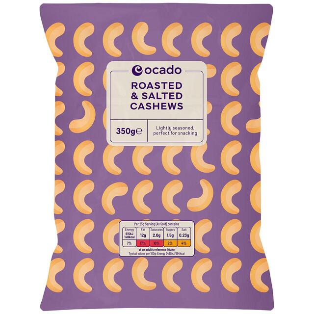 Ocado Roasted & Salted Cashews thumbnail 2