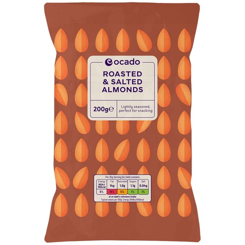 Ocado Roasted & Salted Almonds thumbnail 2