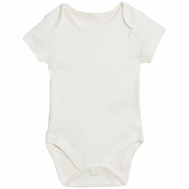 M&S 7pk Lion Bodysuits, Newborn-3 Y, Grey Mix thumbnail 8