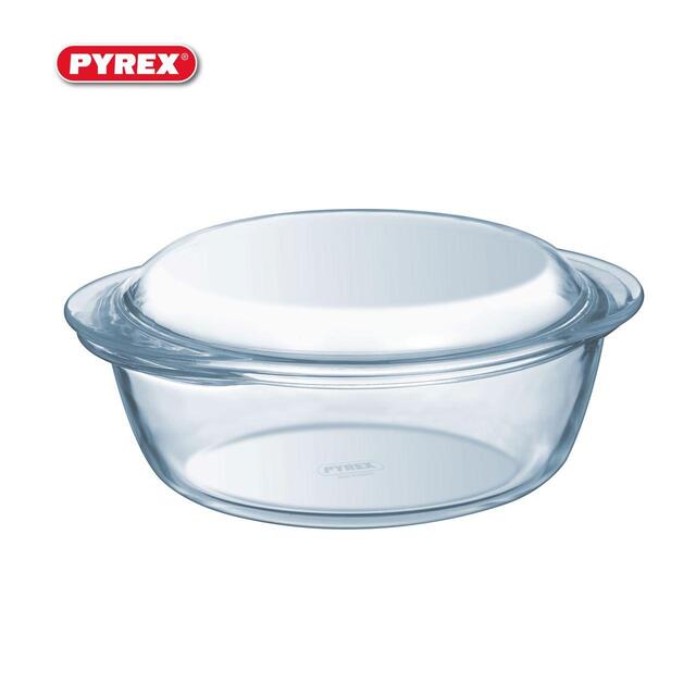 Pyrex Round Casserole (2.3L dish + 0.7L lid) thumbnail 3