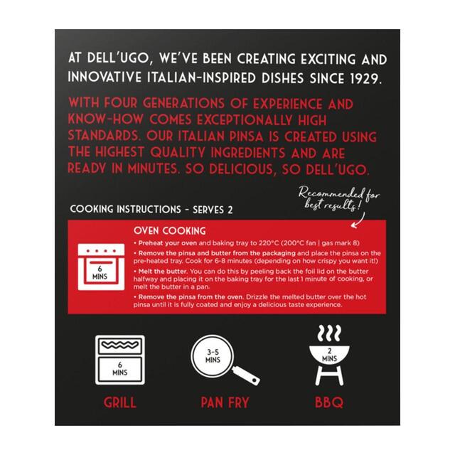 Dell'Ugo Italian Pinsa with Chimichurri Butter thumbnail 3