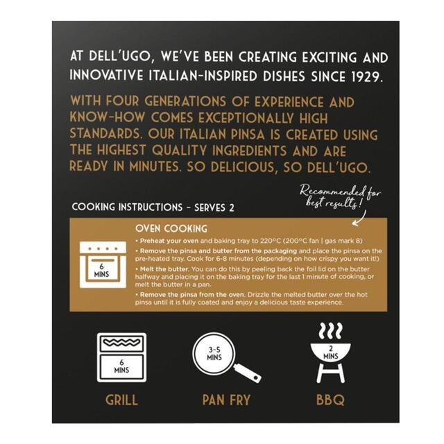 Dell'Ugo Italian Pinsa with Truffle Butter thumbnail 3