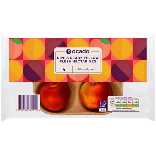 Ocado Ripe & Ready Yellow Nectarines thumbnail 2