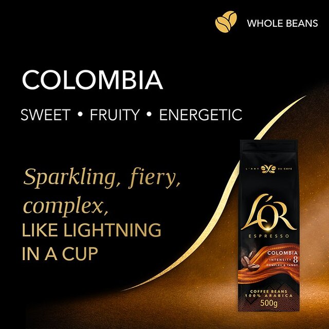 L'OR Colombia Coffee Beans Intensity 8 thumbnail 6