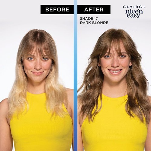 Clairol Nice'n Easy Permanent Hair Dye, 9G Light Golden Blonde thumbnail 6