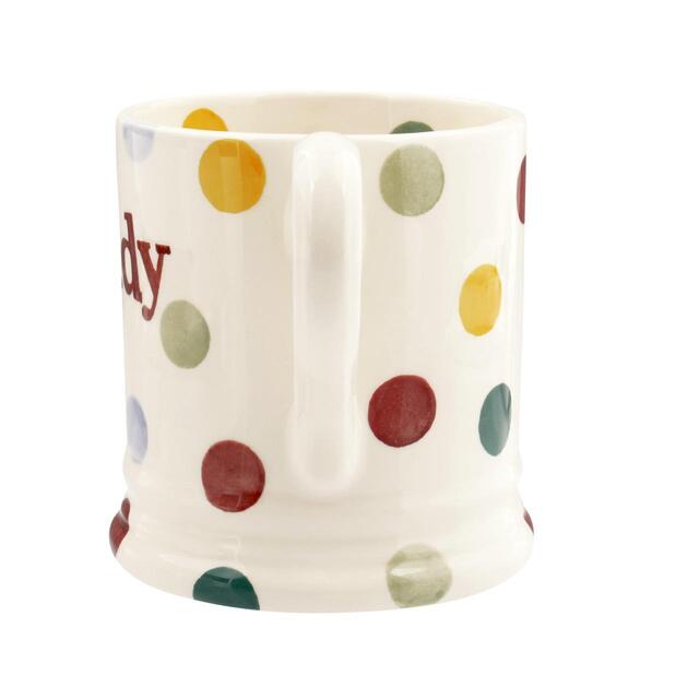 Emma Bridgewater Polka Dot Daddy 1/2 Pint Mug thumbnail 2