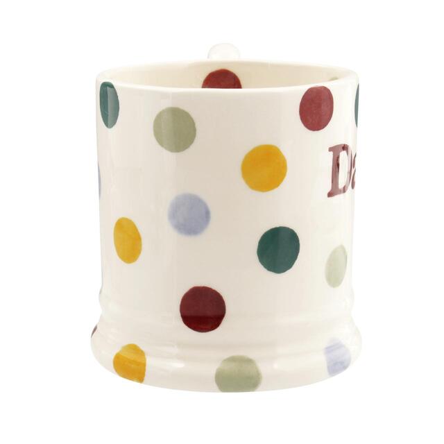 Emma Bridgewater Polka Dot Daddy 1/2 Pint Mug thumbnail 4