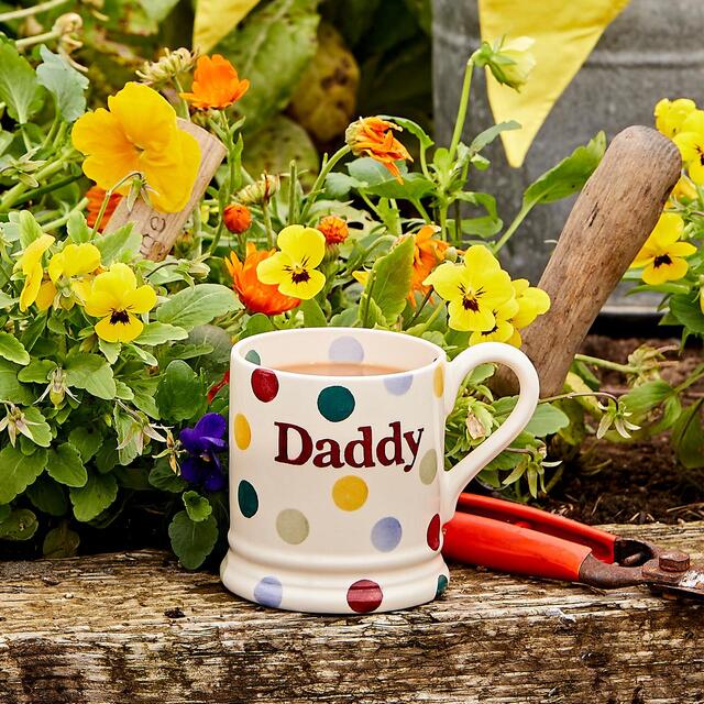 Emma Bridgewater Polka Dot Daddy 1/2 Pint Mug thumbnail 5