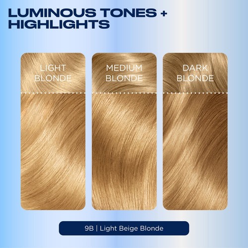 Clairol Nice'n Easy Hair Dye, 9B Light Beige Blonde thumbnail 3