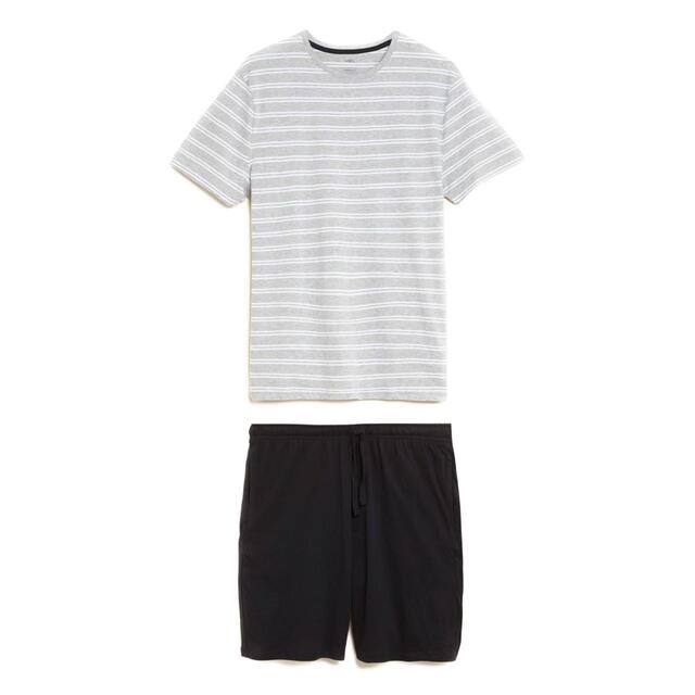 Pure Cotton Striped Pyjama Set, S-XL