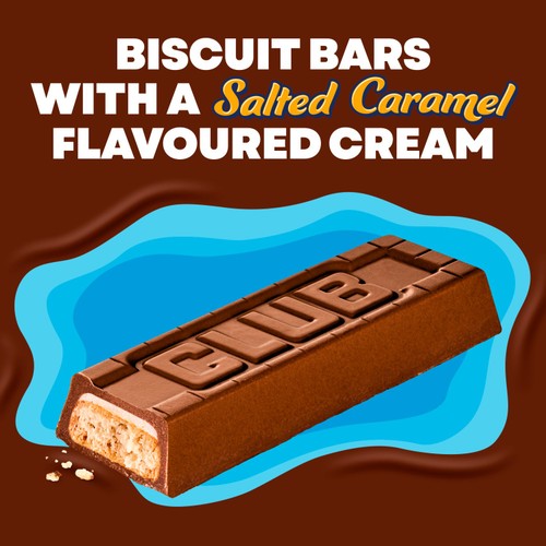 McVitie's Club Salted Caramel Flavour Biscuit Bars Multipack thumbnail 3