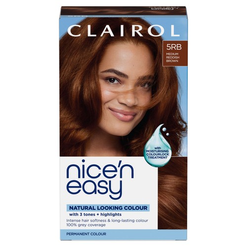 Clairol Nice'n Easy Hair Dye, 5RB Medium Reddish Brown