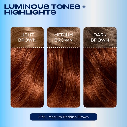 Clairol Nice'n Easy Hair Dye, 5RB Medium Reddish Brown thumbnail 3